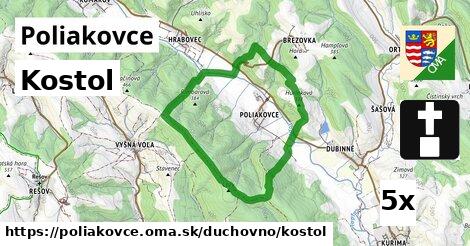 Kostol, Poliakovce