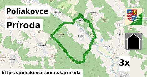 príroda v Poliakovce