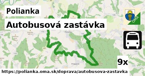 Autobusová zastávka, Polianka