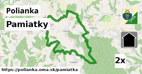 pamiatky v Polianka