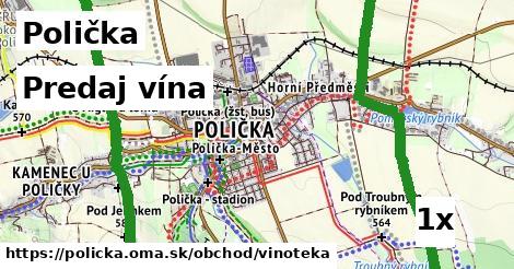 predaj vína v Polička