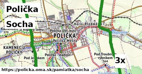 Socha, Polička