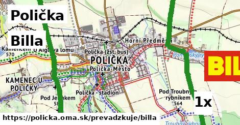 Billa, Polička