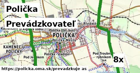 prevádzkovateľ v Polička