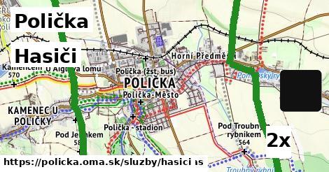 hasiči v Polička