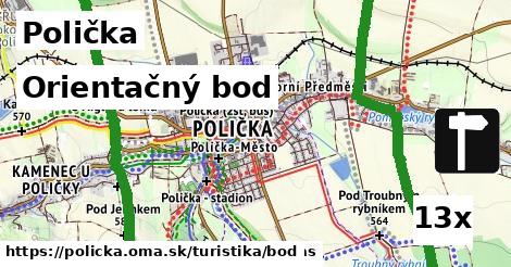 Orientačný bod, Polička