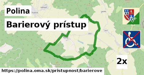 barierový prístup v Polina