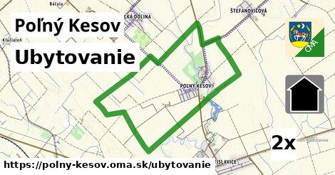 ubytovanie v Poľný Kesov