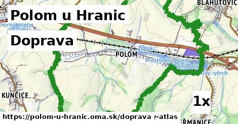 doprava v Polom u Hranic