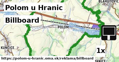 billboard v Polom u Hranic