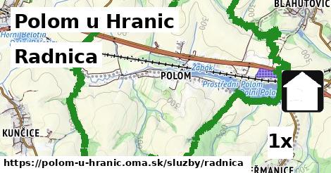 Radnica, Polom u Hranic