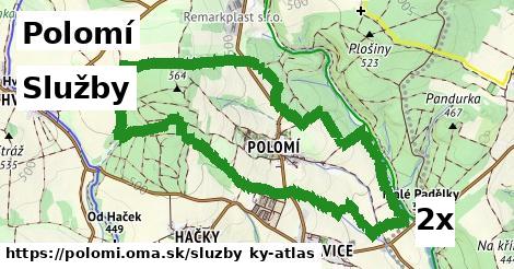 služby v Polomí