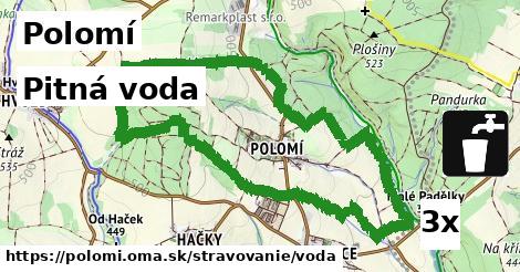 Pitná voda, Polomí