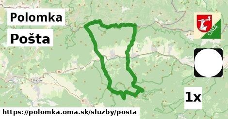 Pošta, Polomka