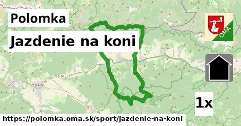 jazdenie na koni v Polomka