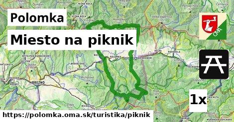 miesto na piknik v Polomka
