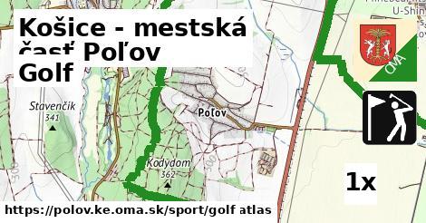 golf v Košice - mestská časť Poľov