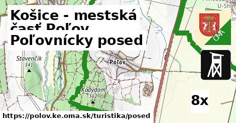 Poľovnícky posed, Košice - mestská časť Poľov