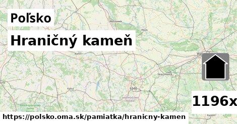 Hraničný kameň, Poľsko