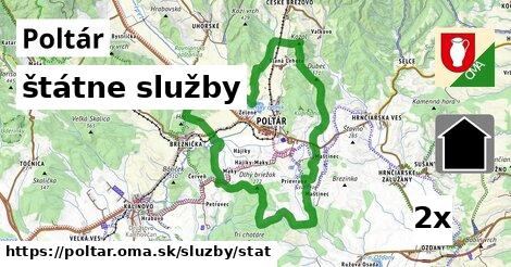 štátne služby, Poltár