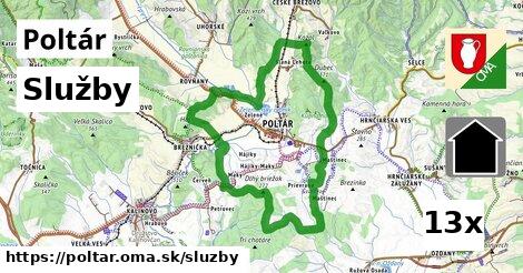 služby v Poltár