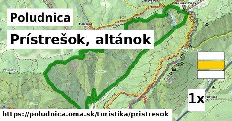 Prístrešok, altánok, Poludnica