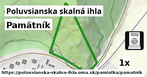 Pamätník, Poluvsianska skalná ihla