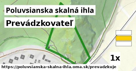 prevádzkovateľ v Poluvsianska skalná ihla
