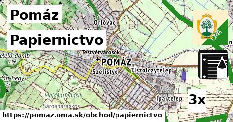 Papiernictvo, Pomáz