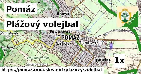 Plážový volejbal, Pomáz