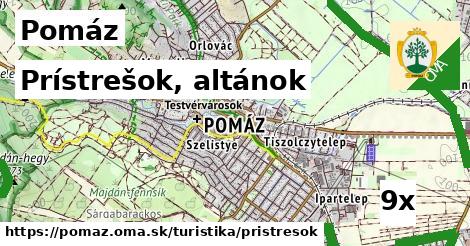 Prístrešok, altánok, Pomáz