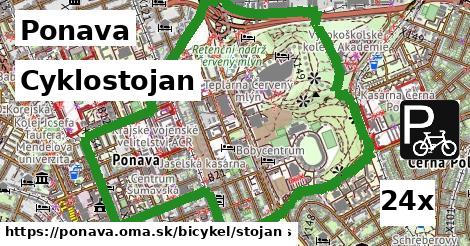 Cyklostojan, Ponava