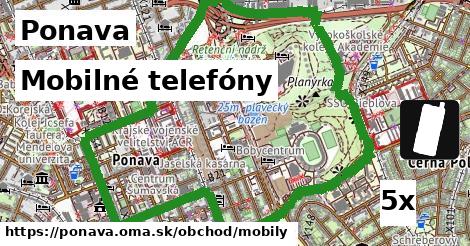 Mobilné telefóny, Ponava