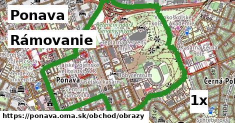 Rámovanie, Ponava