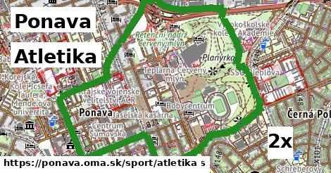 Atletika, Ponava