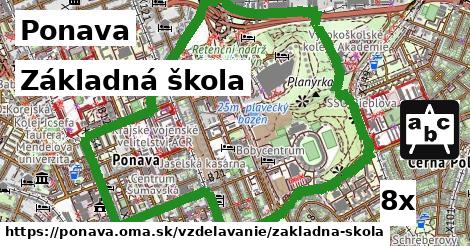 Základná škola, Ponava