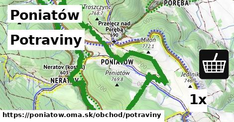 Potraviny, Poniatów