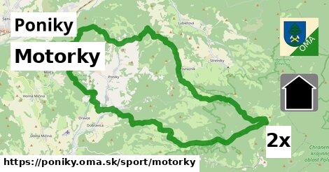 Motorky, Poniky