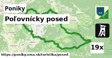 Poľovnícky posed, Poniky