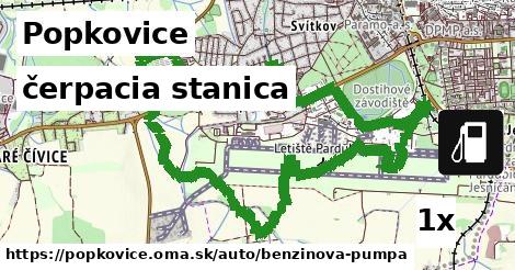 čerpacia stanica, Popkovice