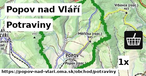 potraviny v Popov nad Vláří