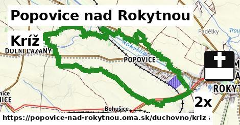 kríž v Popovice nad Rokytnou
