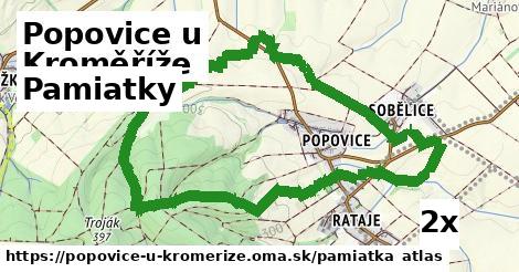 pamiatky v Popovice u Kroměříže