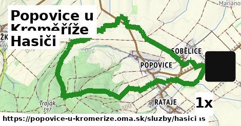 Hasiči, Popovice u Kroměříže