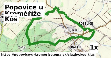 Kôš, Popovice u Kroměříže