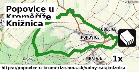 Knižnica, Popovice u Kroměříže