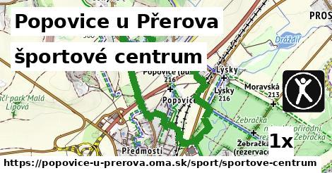 športové centrum, Popovice u Přerova