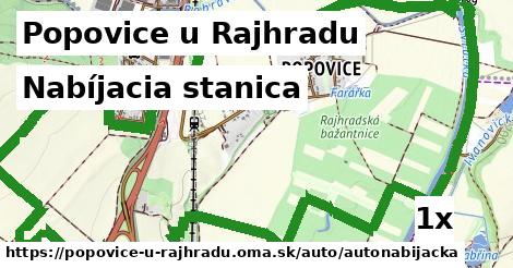 Nabíjacia stanica, Popovice u Rajhradu