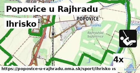 Ihrisko, Popovice u Rajhradu