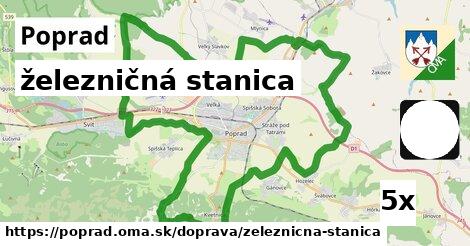 železničná stanica, Poprad